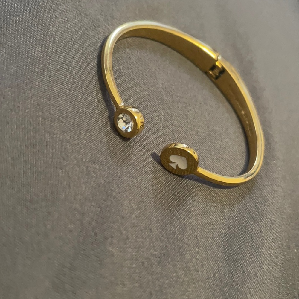 Authentic Kate spade “spade” cuff